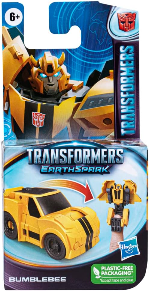 Transformers EarthSpark 6cm Tacticon Bumblebee Figure Robot Toy for Kids Age 6+ - Figurio