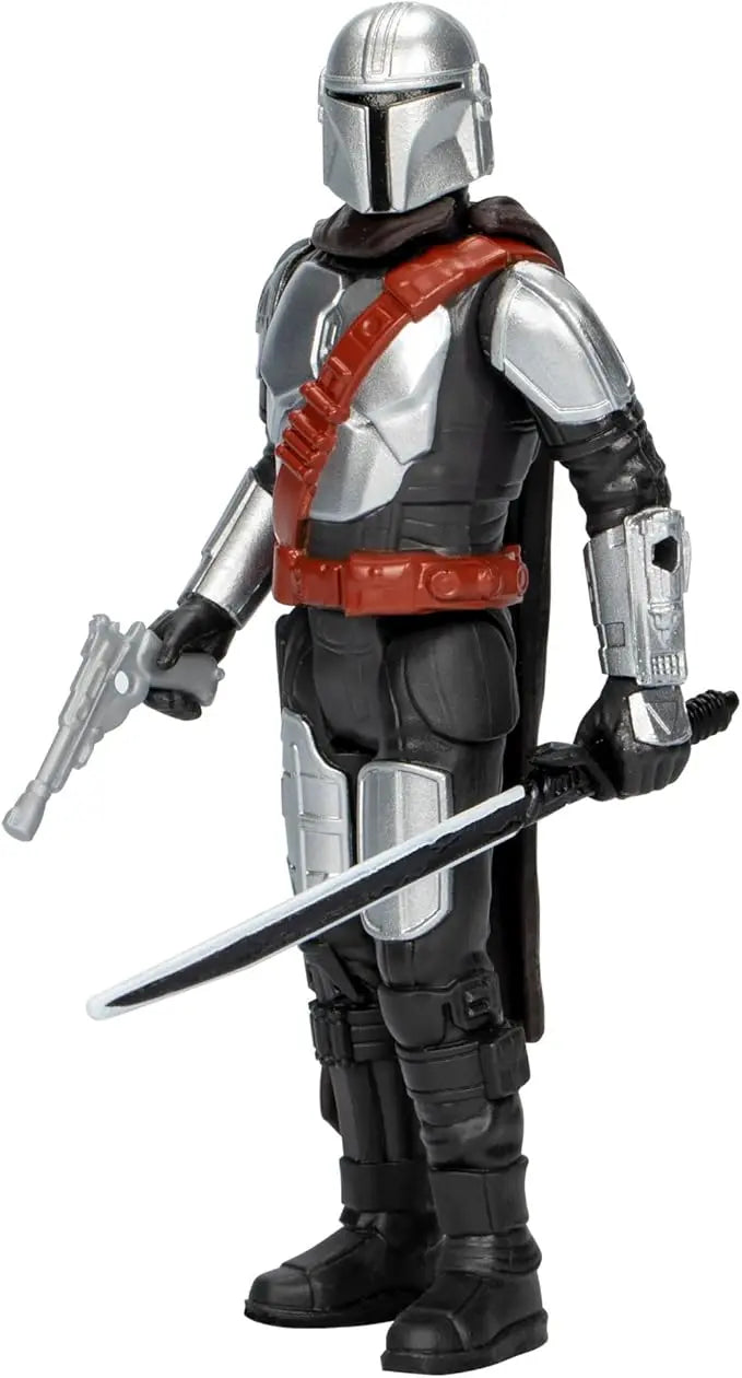 STAR WARS Epic Hero Series The Mandalorian 4-Inch Action Figure & 2 Accessories, Toys for 4 Year Old Boys and Girls - Figurio