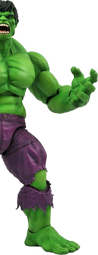 DIAMOND SELECT TOYS Marvel Select: Rampaging Hulk Action Figure, Multicolor - Figurio