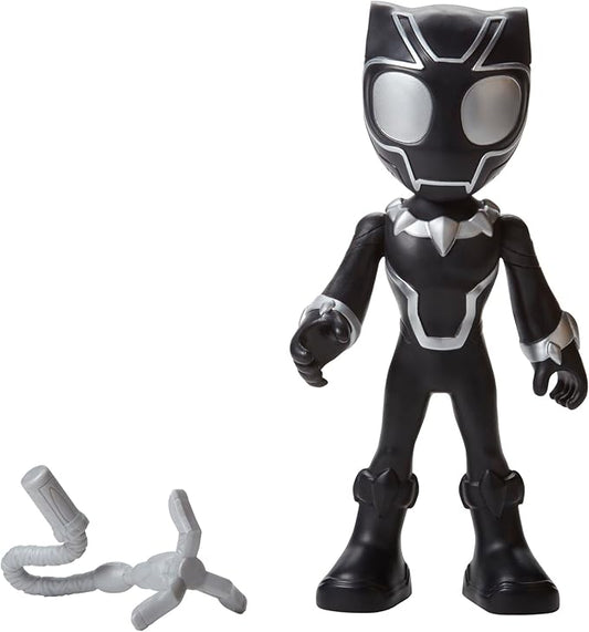 Spidey and his Amazing Friends Supersized Black Panther 9-inch Action Figure, Marvel Preschool Super Hero Toys, Ages 3 and Up - Figurio