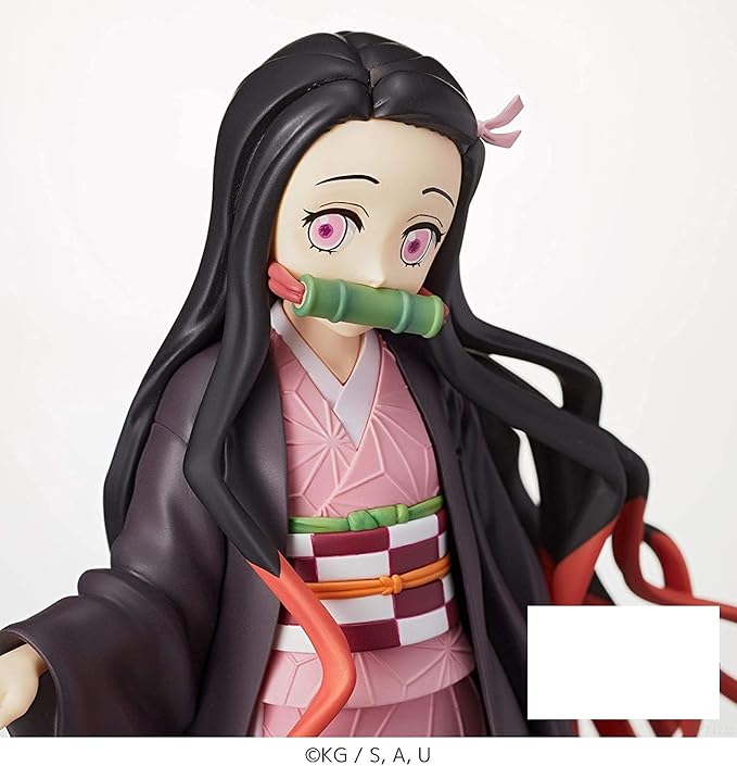 SEGA Demon Slayer: Kimetsu no Yaiba SPM Figure Nezuko Kamado -Sibling Bonds, 10 Inch - Figurio