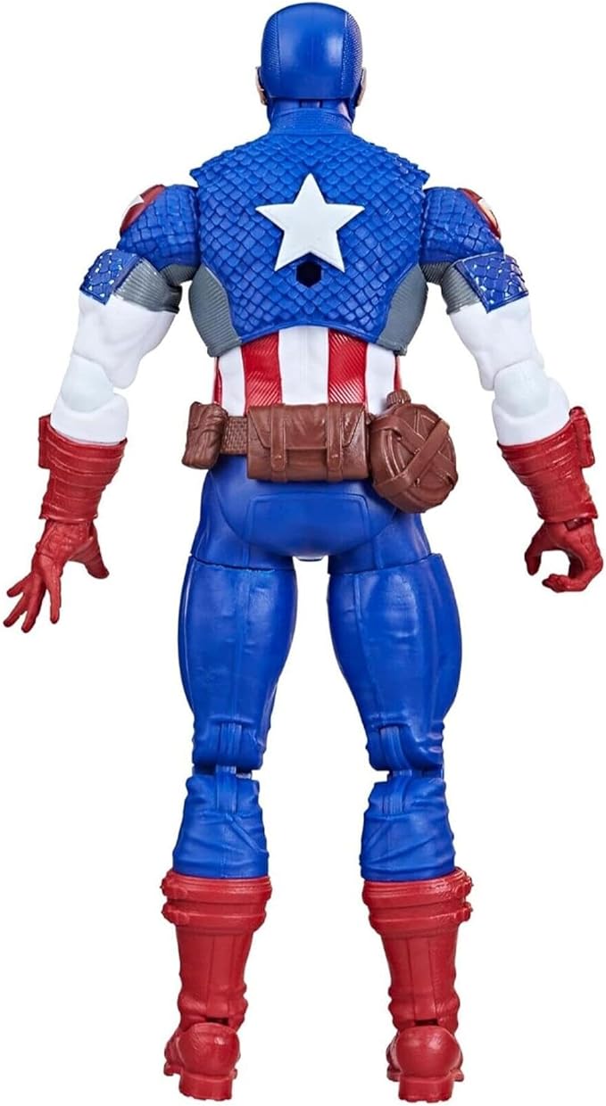 Marvel Legends Series: Ultimate Captain America Ultimates,Classic Comic Collectible 6 Inch Action Figure - Figurio