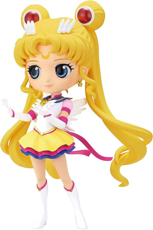 Banpresto - Pretty Guardian Sailor Moon Cosmos the Movie - Eternal Sailor Moon (Ver. A), Bandai Spirits Q posket Figure - Figurio