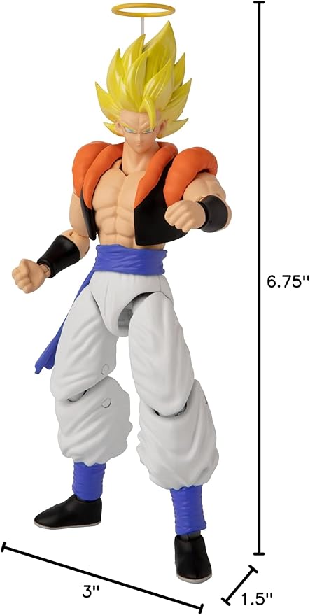 Dragon Ball Super - Dragon Stars - Super Saiyan Gogeta, 6.5" Action Figure - Figurio