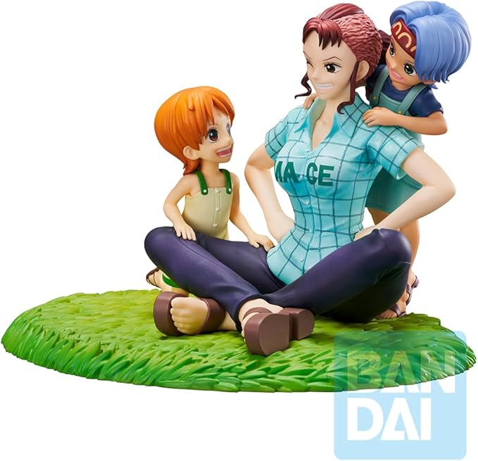 Bandai Spirits Ichibansho - One Piece - Nami & Bellemere (Emotional Stories 2), Collectible Figure - Figurio