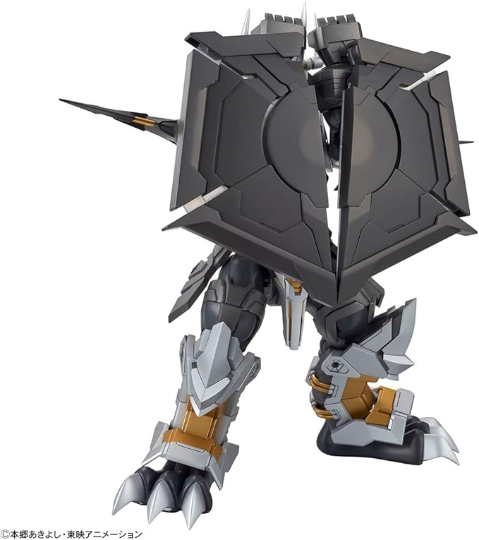 Bandai Hobby - Digimon - Black Wargreymon (Amplified), Bandai Spirits Figure-Rise Standard Model Kit - Figurio