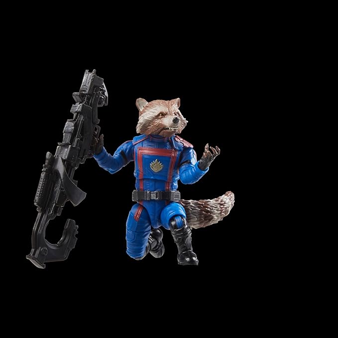 Marvel Legends Series Rocket, Guardians of The Galaxy Vol. 3 6-Inch Collectible Action Figures, Toys for Ages 4 and Up - Figurio