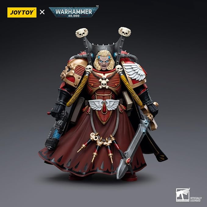 JOYTOY 1/18 Action Figure Warhammer 40,000 Blood Angels Mephiston 4.96 inch Movable Model Collectible Figurine - Figurio