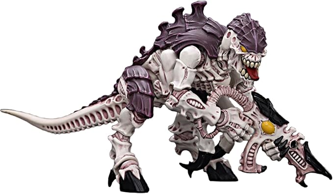 JOYTOY 1/18 Action Figure Warhammer 40,000 Tyranids Hive Fleet Leviathan Termagant with Fleshborer 4inch Movable Model Collectible Figurine - Figurio