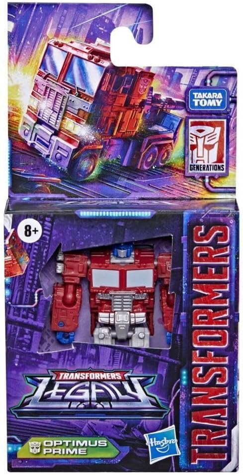 STAR WARS Transformers Toys Generations Legacy Core Optimus Prime Action Figure - Kids Ages 8 and Up, 3.5-inch - Figurio