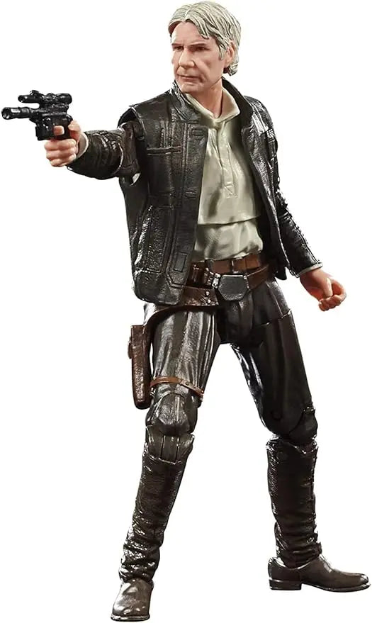 STAR WARS The Black Series Archive Han Solo Toy 6-Inch-Scale The Force Awakens Collectible Action Figure, Toys for Kids 4 and Up - Figurio