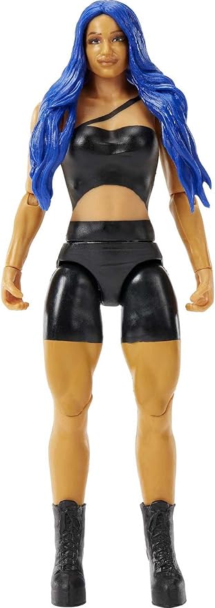 Mattel WWE Sasha Banks Basic Action Figure, Posable 6-inch Collectible for Ages 6 Years Old & Up - Figurio