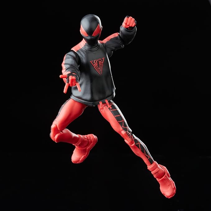 Marvel Legends Series Miles Morales Spider-Man, Collectible 6-inch Action Figures, 2 Accessories - Figurio