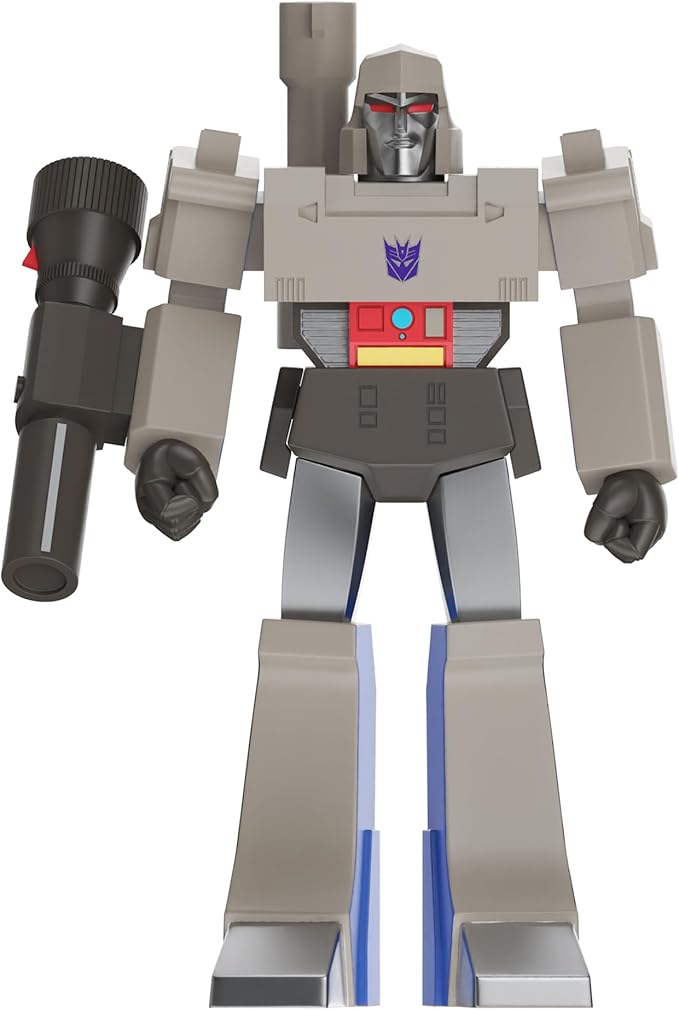 Super7 Super Cyborg Transformers Goodbye Megatron - 12" Transformers Action Figure with Accessory Classic Cartoon Collectibles and Retro Toys - Figurio