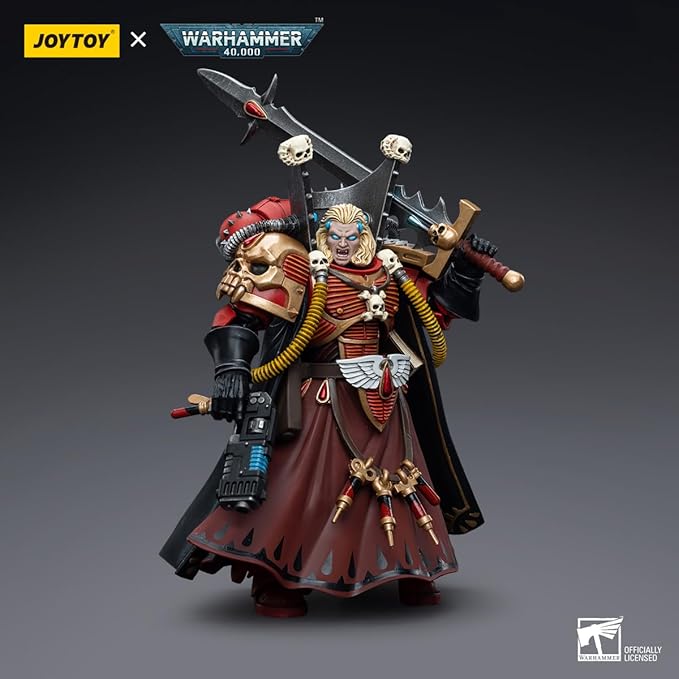 JOYTOY 1/18 Action Figure Warhammer 40,000 Blood Angels Mephiston 4.96 inch Movable Model Collectible Figurine - Figurio