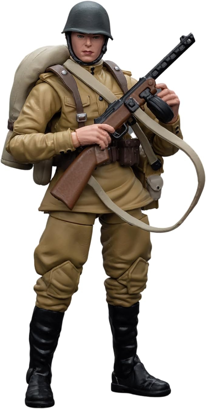 JOYTOY 1/18 Action Figures WWII Soviet Infantry Anime Collection Models Birthday Gift - Figurio