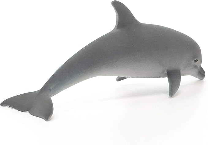 Schleich Wild Life Realistic Dolphin Figurine - Authentic and Highly Detailed Aquatic Animal Toy, Durable for Education and Fun Play, Perfect for Boys and Girls, Ages 3+ - Figurio