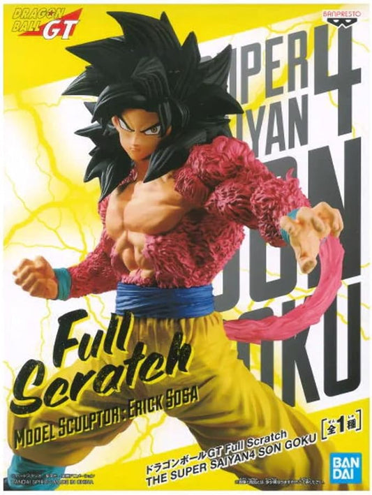 Banpresto Dragon Ball Gt Full Scratch The Super Saiyan4 Son Goku, Multiple Colors - Figurio