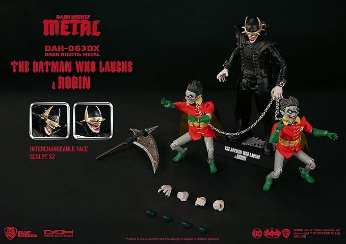 FCBD 2023 Dark Nights Metal: The Batman Who Laughs with Robins DAH-063 DX Action Figure - Figurio