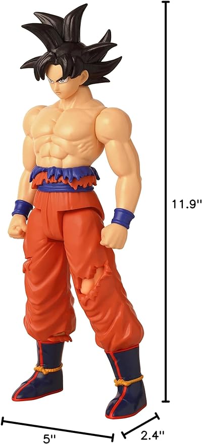 Bandai Namco - Dragon Ball Super - Ultra Instinct Goku Sign, Limit Breaker 12" Action Figure - Figurio