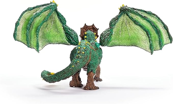 Schleich Eldrador Creatures New 2024 Jungle Dragon Action Figure - Figurio