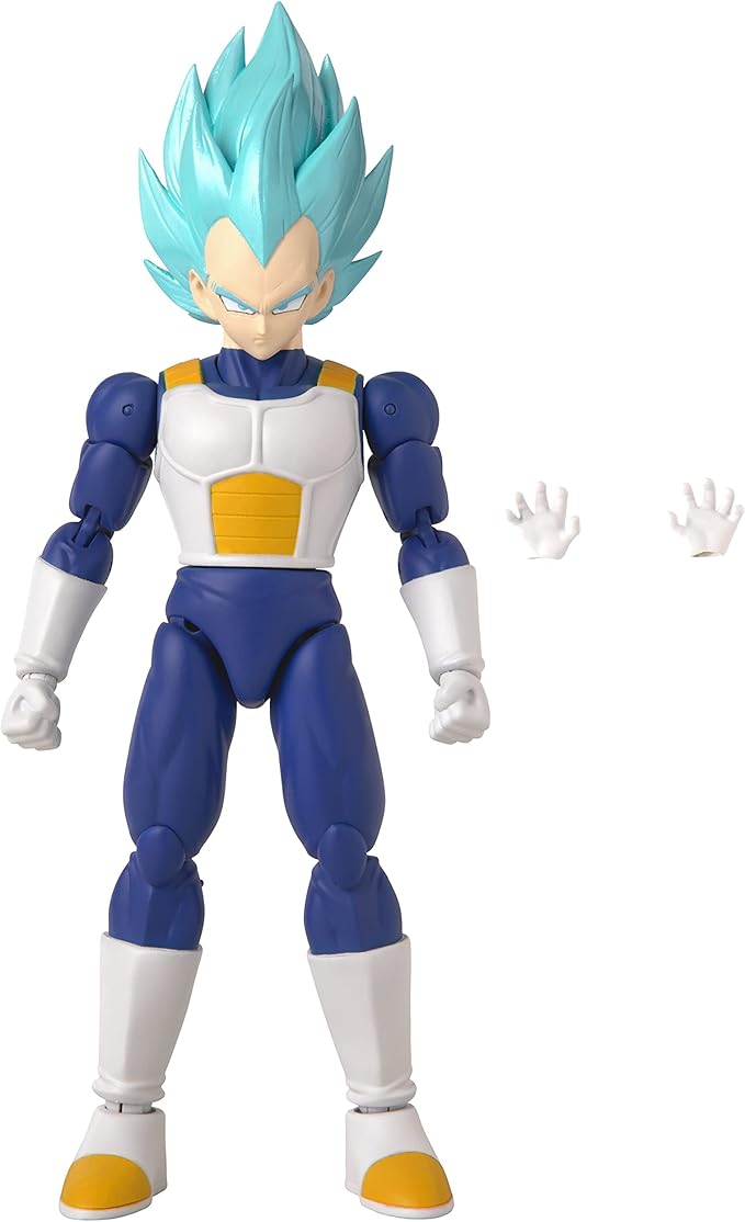 Dragon Ball Super - Dragon Stars - Super Saiyan Blue Vegeta Version 2, 6.5" Action Figure - Figurio