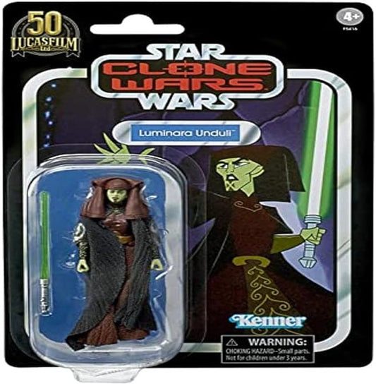 Star Wars The Vintage Collection Clone Wars 3.75 Inch Action Figure Exclusive - Luminara Unduli VC215 - Figurio