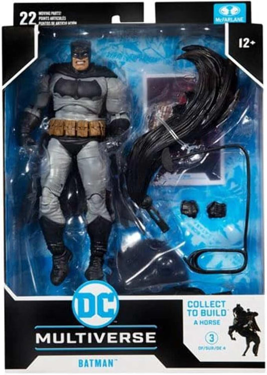 McFarlane Toys DC Multiverse The Dark Knight Returns Batman 7" Action Figure with Build-A Horse Parts & Accessories (Figure Style May Vary) - Figurio