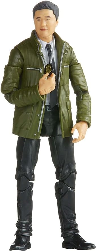 Marvel Legends Series MCU Disney Plus Wandavision Agent Jimmy Woo Action Figure 6-inch Collectible Toy, 1 Accessory and 2 Build-A-Figure Parts - Figurio