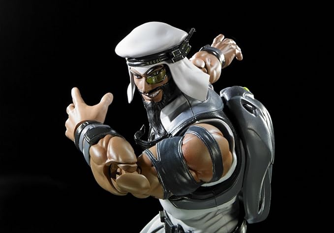 TAMASHII NATIONS Bandai S.H.Figuarts Rashid Street Fighter V Action Figure - Figurio