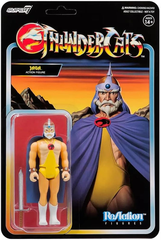 Super7 Thundercats: Jaga Reaction Figure, Multicolor - Figurio