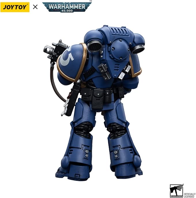 JOYTOY HAPPXYGG Warhammer 40k 1/18 4.7-inch Ultramarines Intercessors action figure model toy series - Figurio