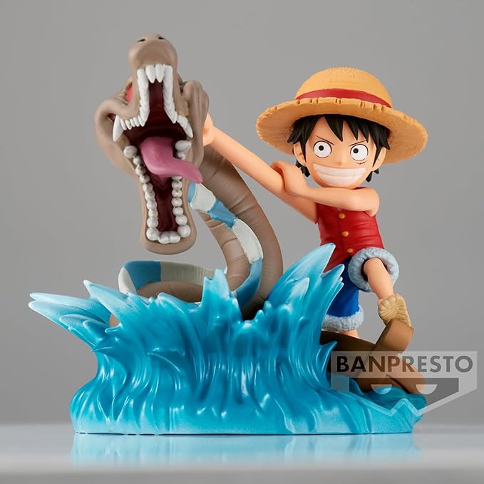 Banpresto - One Piece - Log Stories - Monkey D. Luffy vs Local Sea Monster, Bandai Spirits World Collectable Figure - Figurio