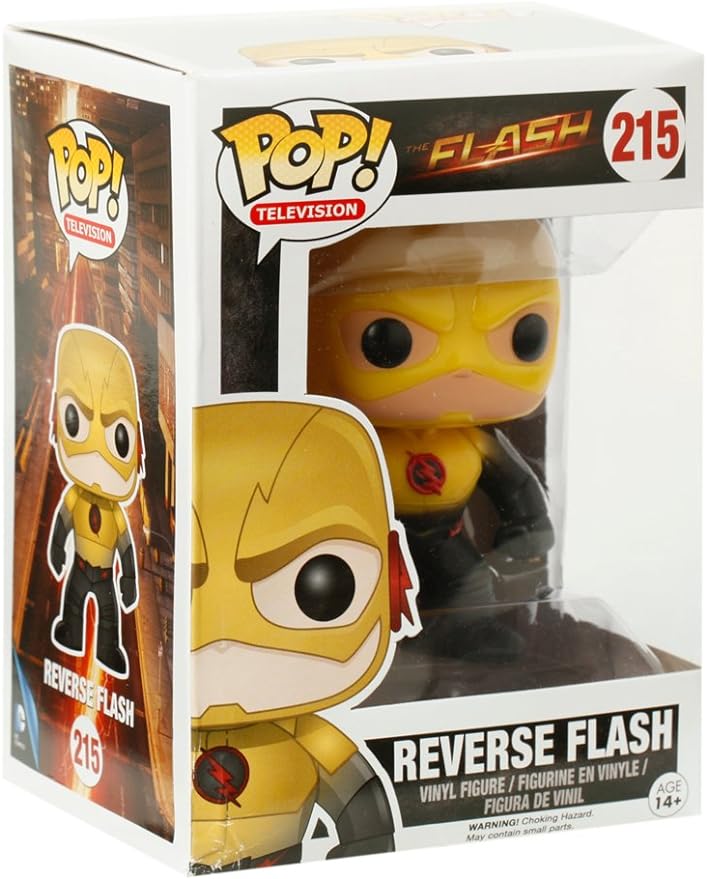 Funko Pop Tv: The Flash-Reverse Flash Action Figure - Figurio