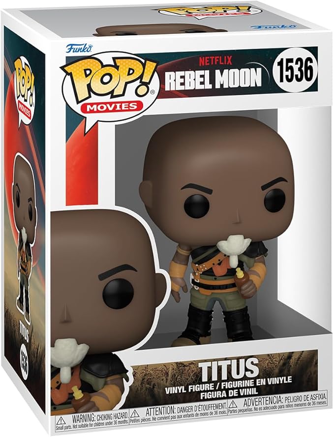 Funko Pop! Movies: Netflix - Rebel Moon, Titus - Figurio