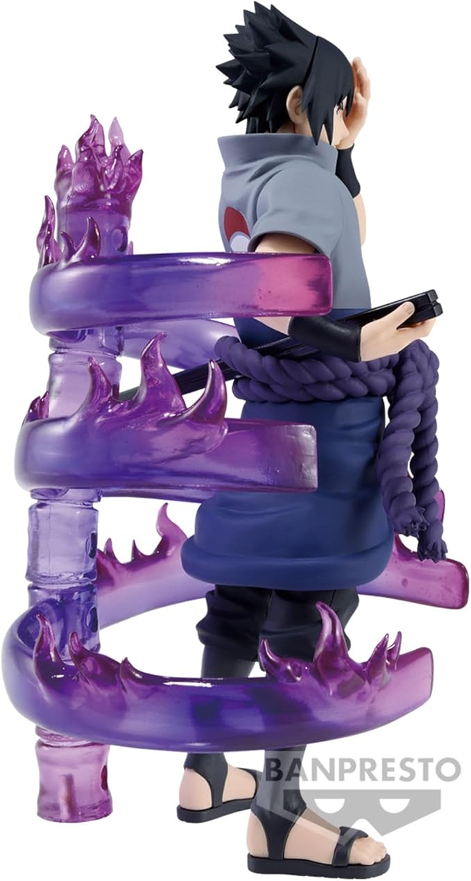 Banpresto - Naruto Shippuden - Uchiha Sasuke II, Bandai Spirits Effectreme Figure - Figurio