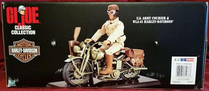 GI Joe US Army 45 Harley Davidson - Figurio