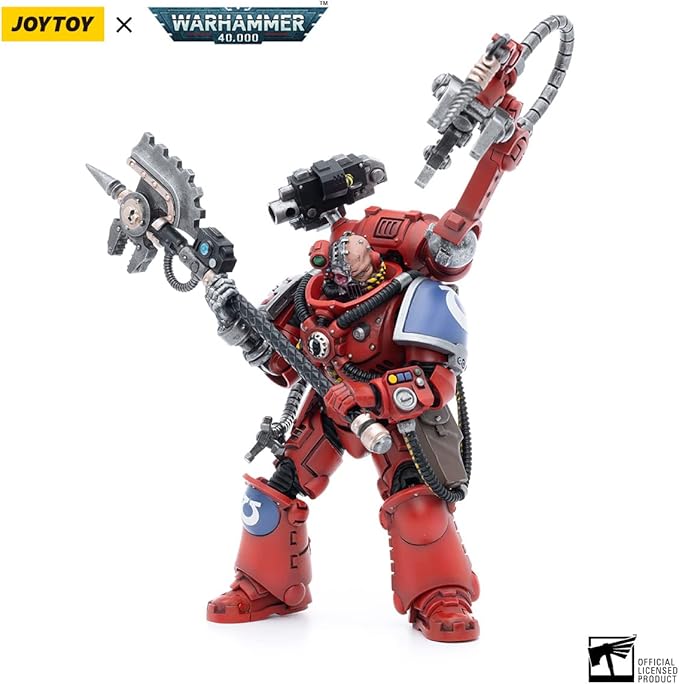 JOYTOY HAPPXYGG Warhammer 40k 1/18 4.7-inch Ultramarines Primaris Techmarine action figure model toy series - Figurio