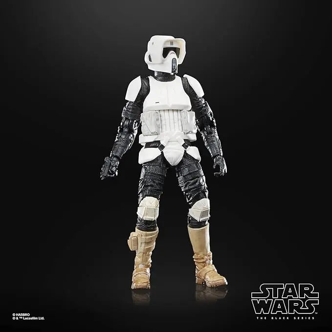 STAR WARS The Black Series Biker Scout, Return of The Jedi 40th Anniversary 6-Inch Collectible Action Figures, Ages 4 and Up - Figurio