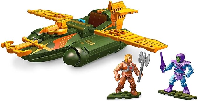 Mega Construx Heroes Wind Raider Attack Micro Action Figure Building Set - Figurio