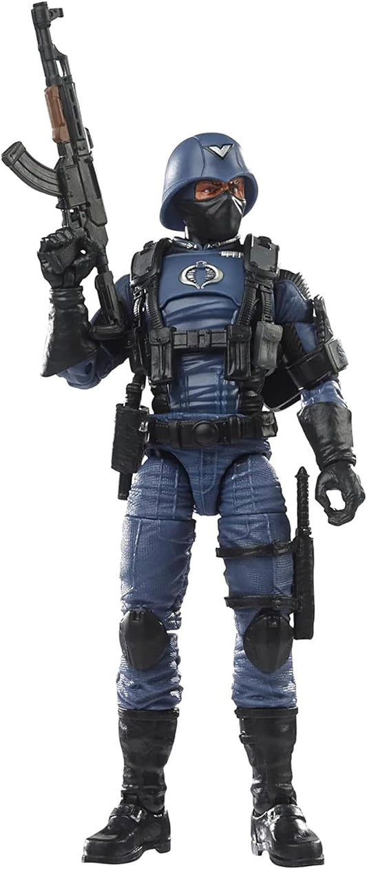 G.I. Joe Classified Series Cobra Officer Action Figure 37 Collectible Premium Toy with Multiple Accessories 6-Inch-Scale, Custom Package Art - Figurio