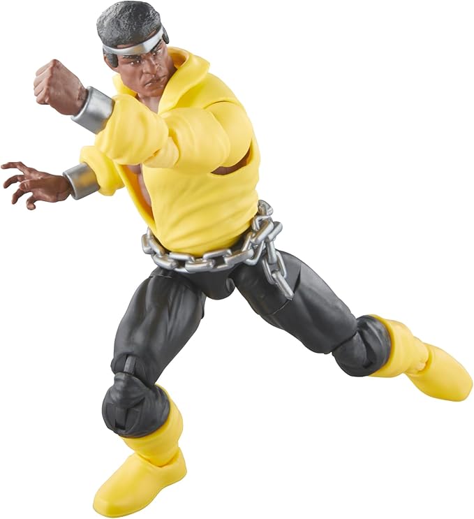 Marvel Legends Series Luke Cage Power Man, Knights Collectible Comics 6-Inch Action Figures - Figurio