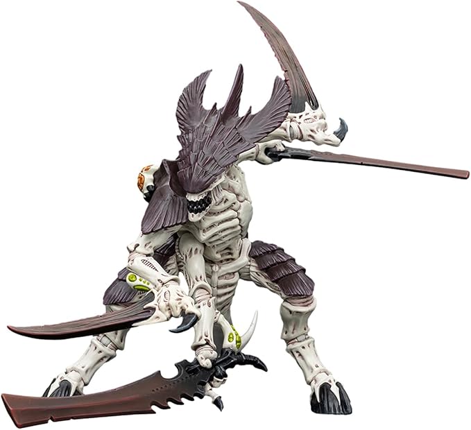 JOYTOY 1/18 Action Figure Warhammer 40,000 Tyranids Hive Fleet Leviathan Tyranid Warrior with Boneswords 2 Collection Model Birthday Gifts Pre-Order - Figurio