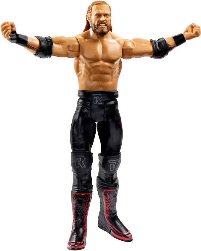 Mattel WWE Edge Basic Action Figure, 10 Points of Articulation & Life-like Detail, 6-inch Collectible - Figurio