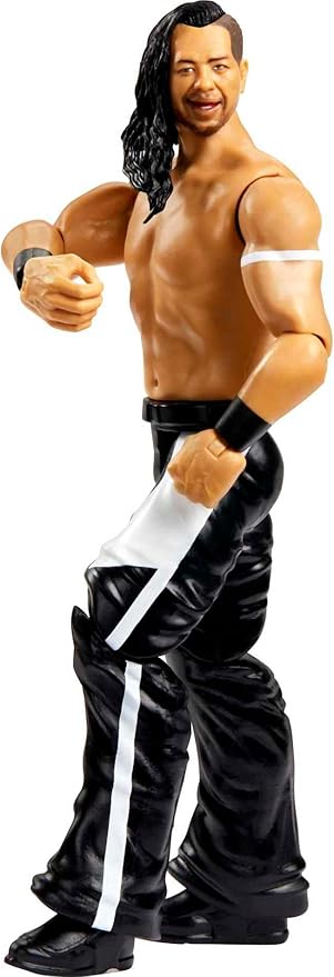 Mattel WWE Shinsuke Nakamura Basic Action Figure, 10 Points of Articulation & Life-like Detail, 6-inch Collectible - Figurio