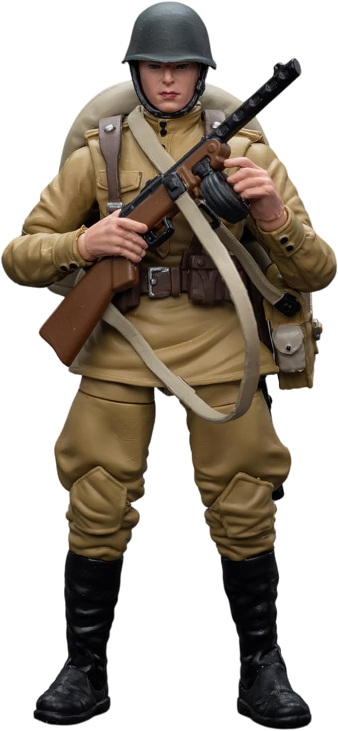 JOYTOY 1/18 Action Figures WWII Soviet Infantry Anime Collection Models Birthday Gift - Figurio