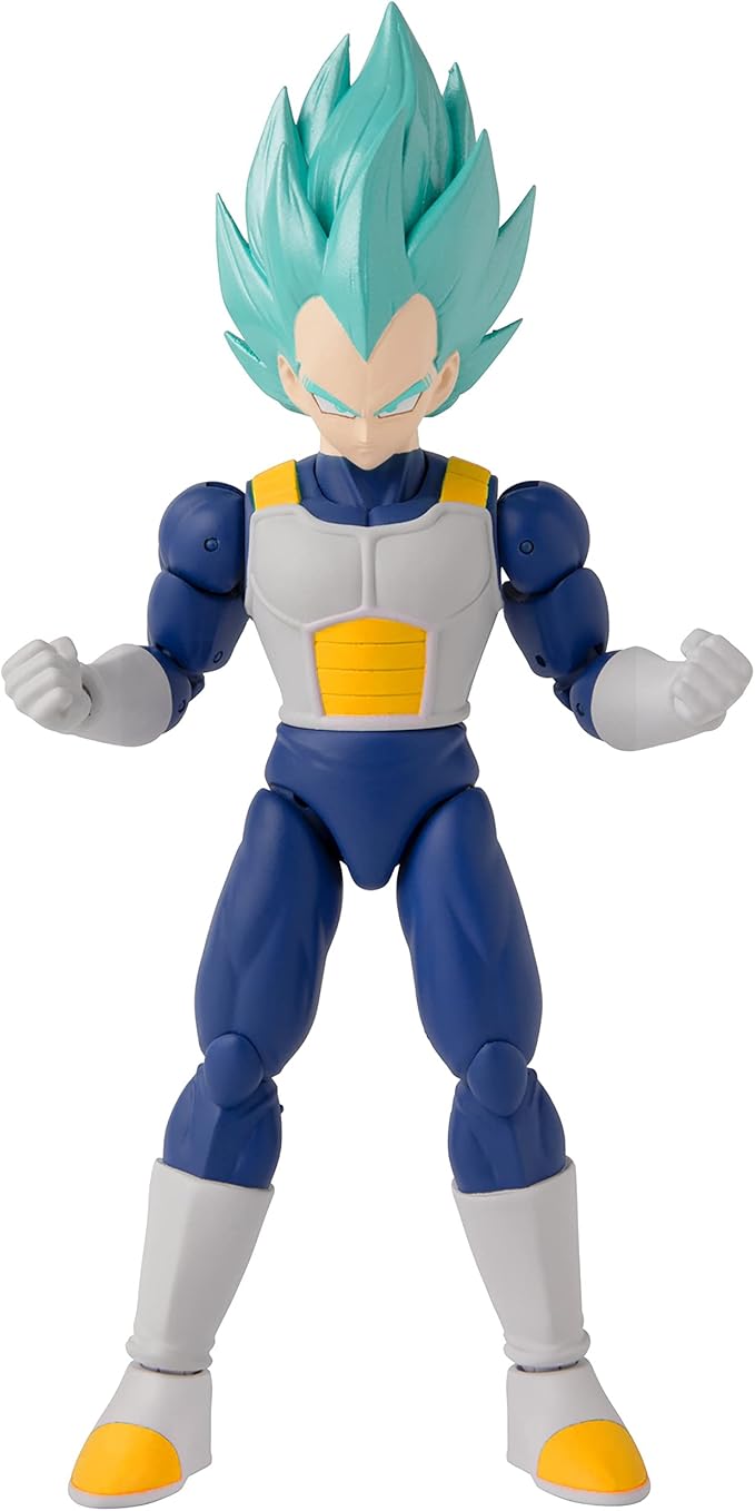 Dragon Ball Super - Dragon Stars - Super Saiyan Blue Vegeta Version 2, 6.5" Action Figure - Figurio