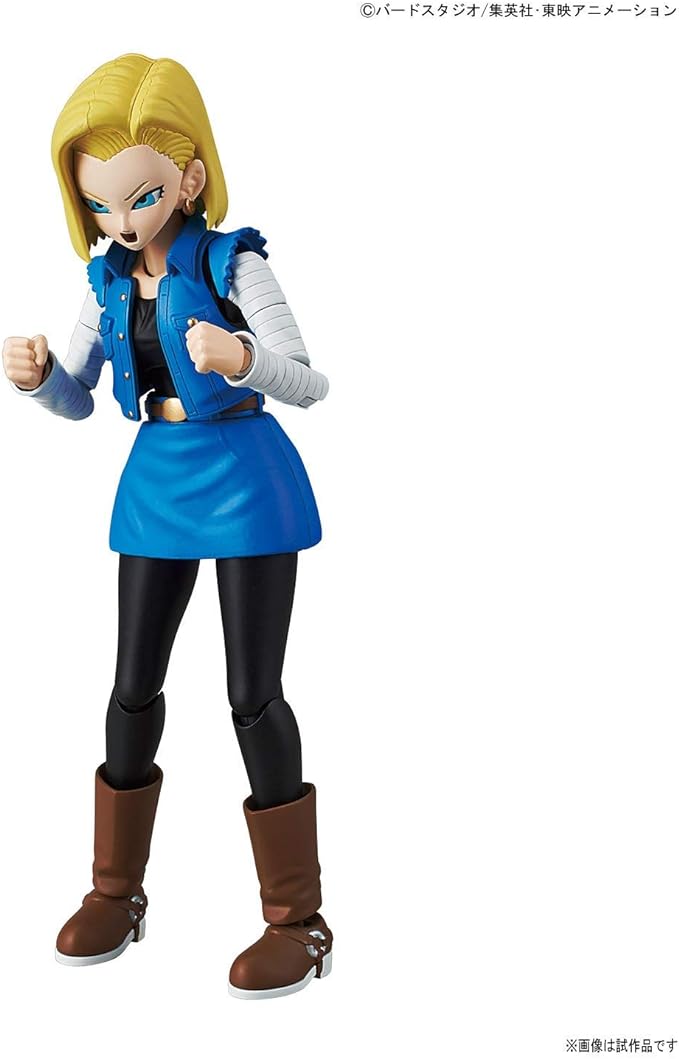 Dragon Ball Android 18 (New Pkg Ver), Bandai Spirits Figure-riseStandard - Figurio