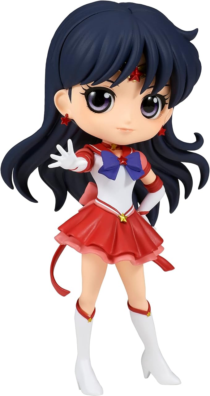 Banpresto - Pretty Guardian Sailor Moon Cosmos The Movie - Eternal Sailor Mars (ver. A), Bandai Spirits Q Posket Figure - Figurio