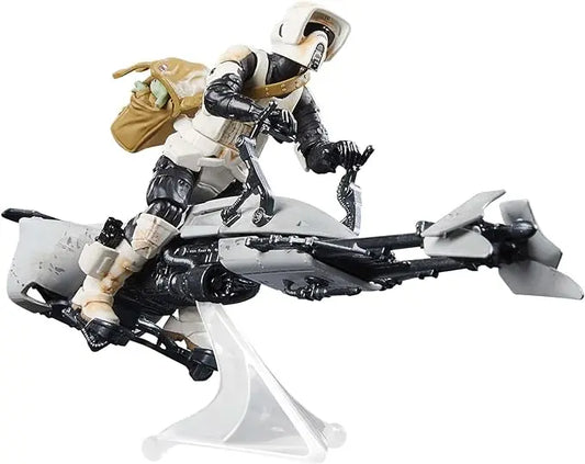 STAR WARS The Vintage Collection Speeder Bike, Scout Trooper & Grogu, The Mandalorian 3.75-Inch Vehicle & Action Figures, Ages 4 and Up - Figurio